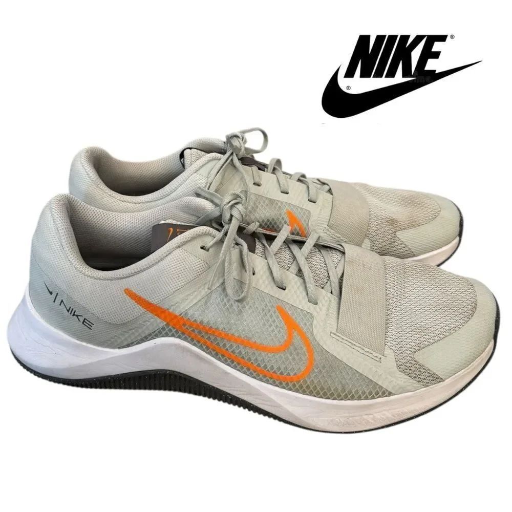 Nike MC Trainer 2 'Light Silver Bright Mandarin' Men's DM0823-010 Sneakers 13